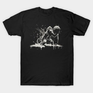 monkey play basketball T-Shirt